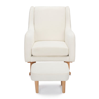 Ida Nursing Chair with Footstool – Bouclé