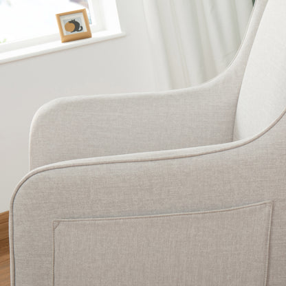 Ida Nursing Chair with Footstool – Cashmere