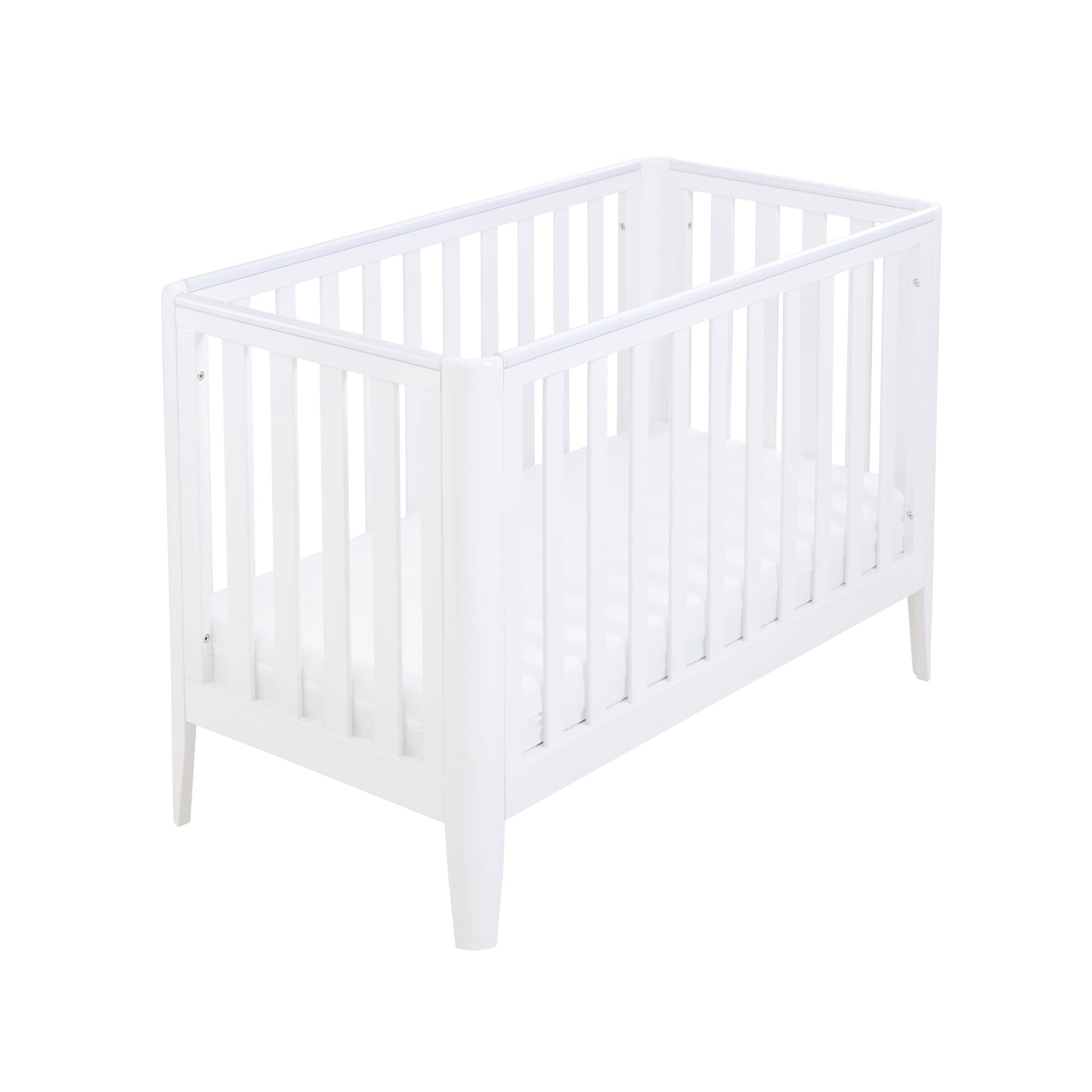 Babymore Iris Cot Bed – White