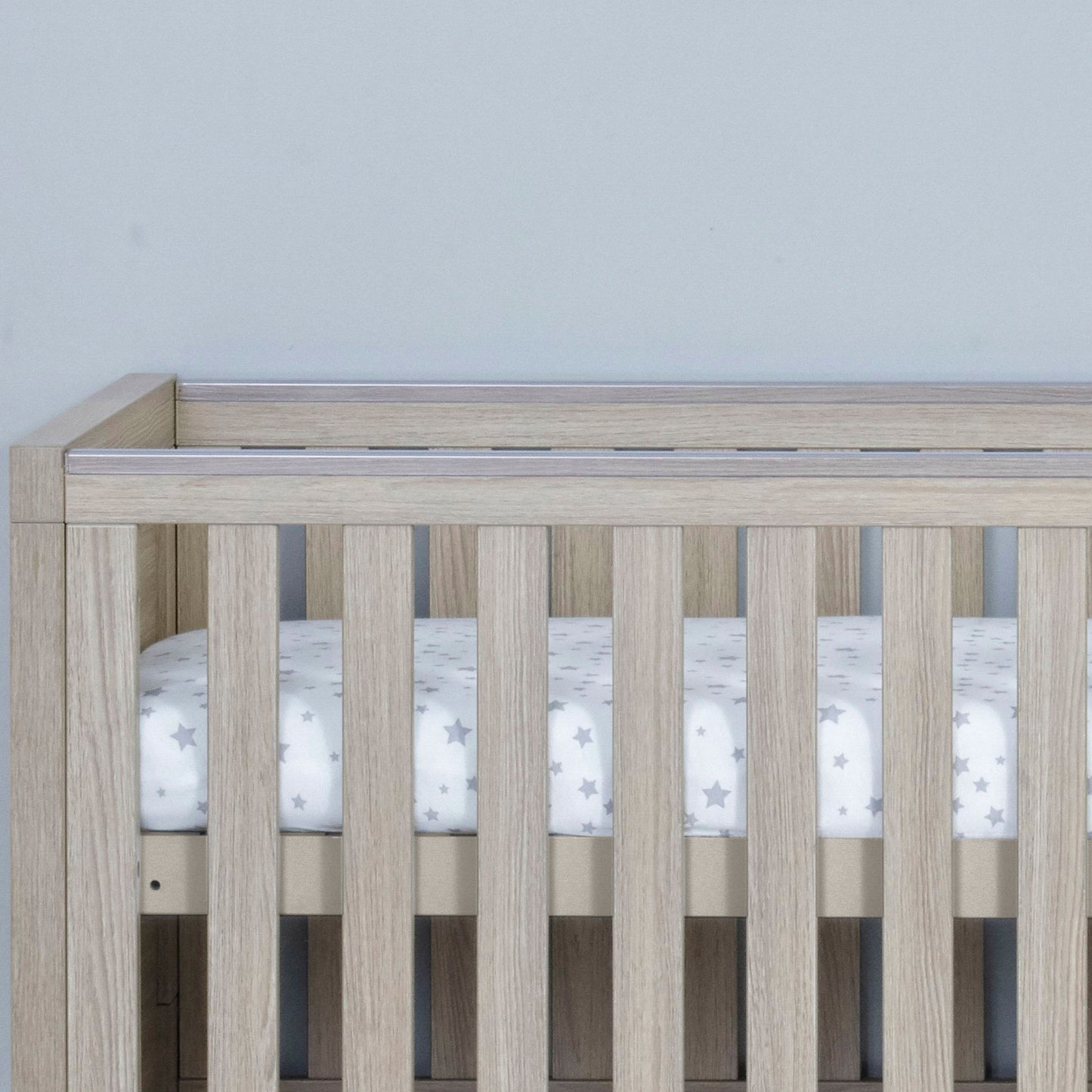 Luno Cot Bed (with under-cot storage) - Oak