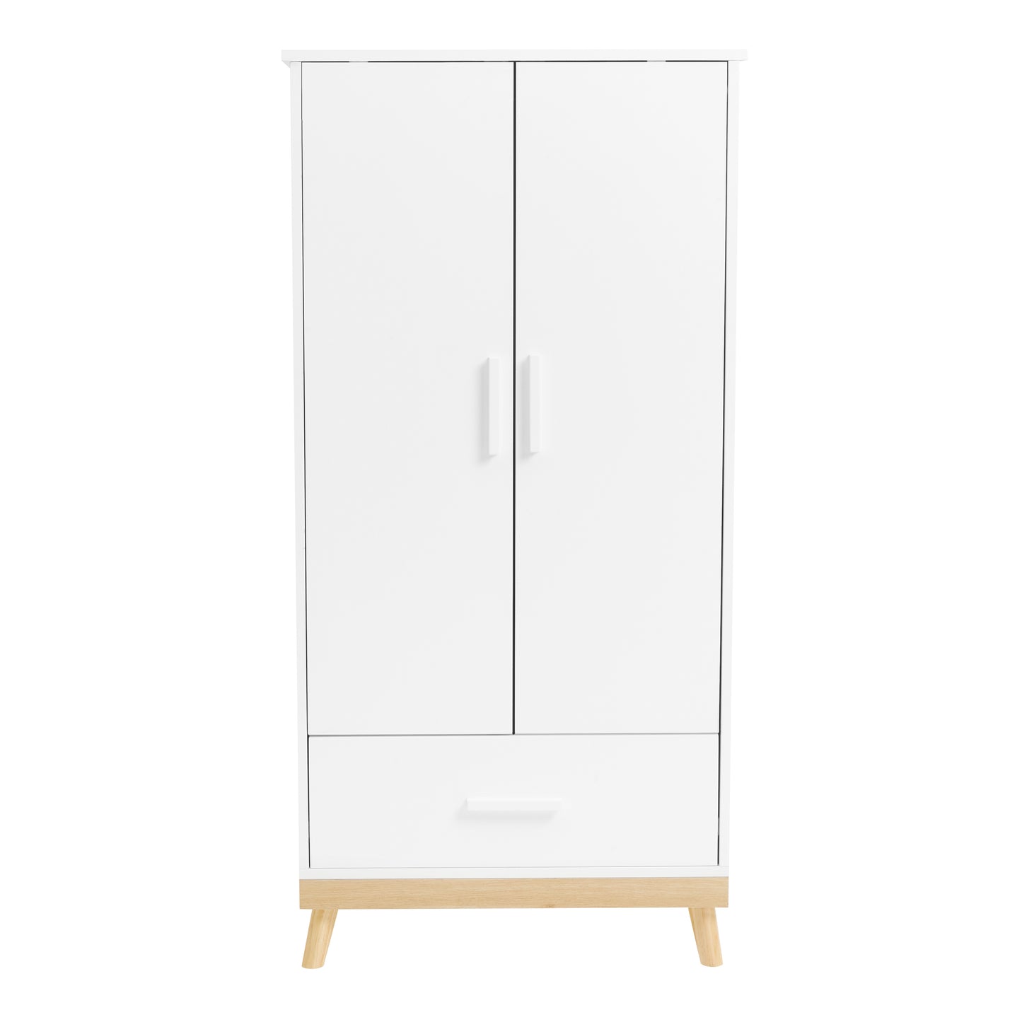 Mona Nursery Wardrobe - White