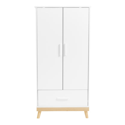 Mona Nursery Wardrobe - White