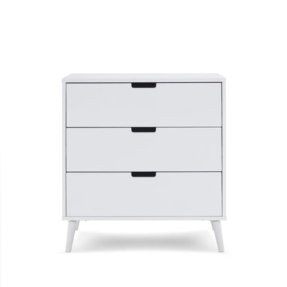 Obaby Maya 3 Piece Room Set - White with Acrylic-Dreamy Nursery
