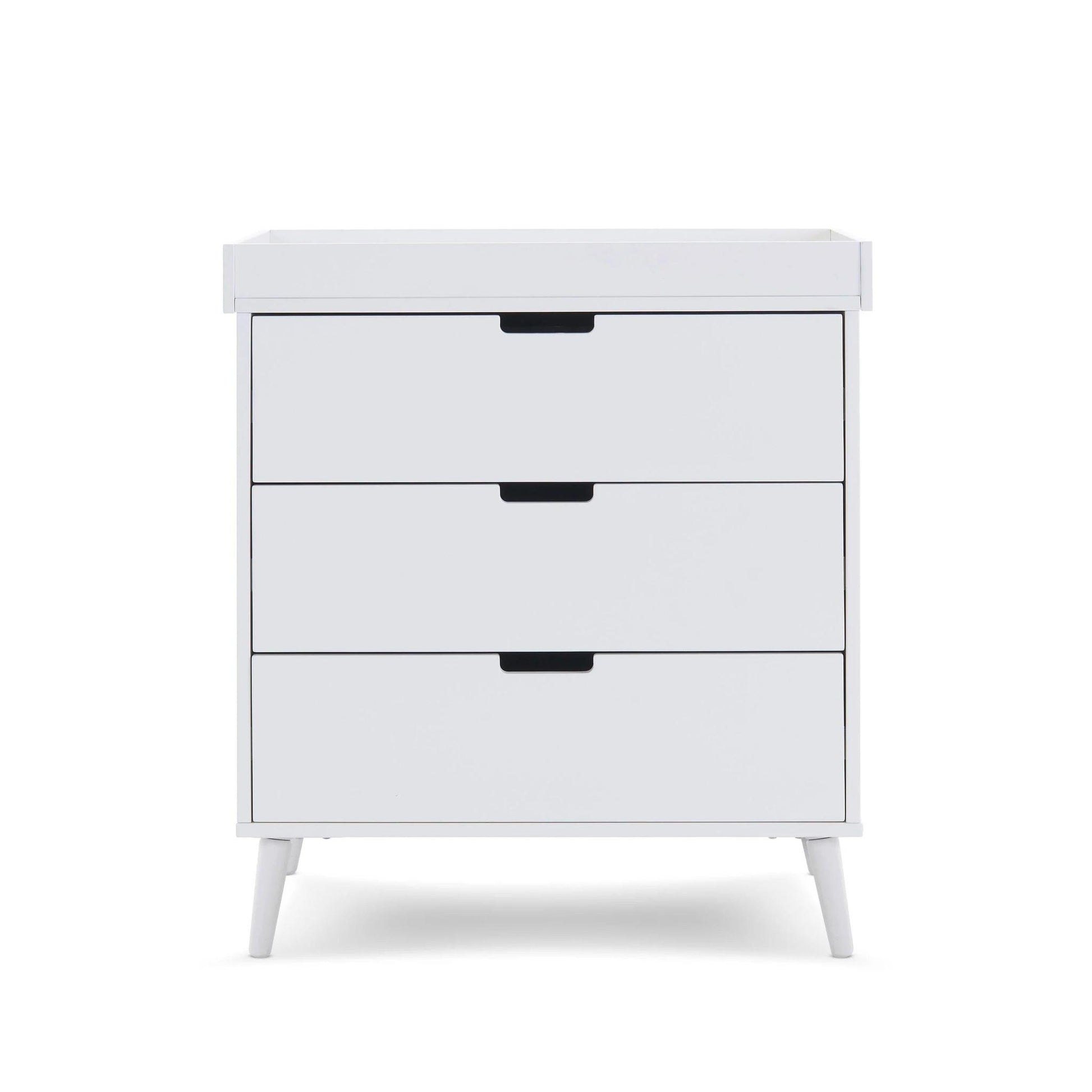Obaby Maya 3 Piece Room Set - White with Acrylic-Dreamy Nursery