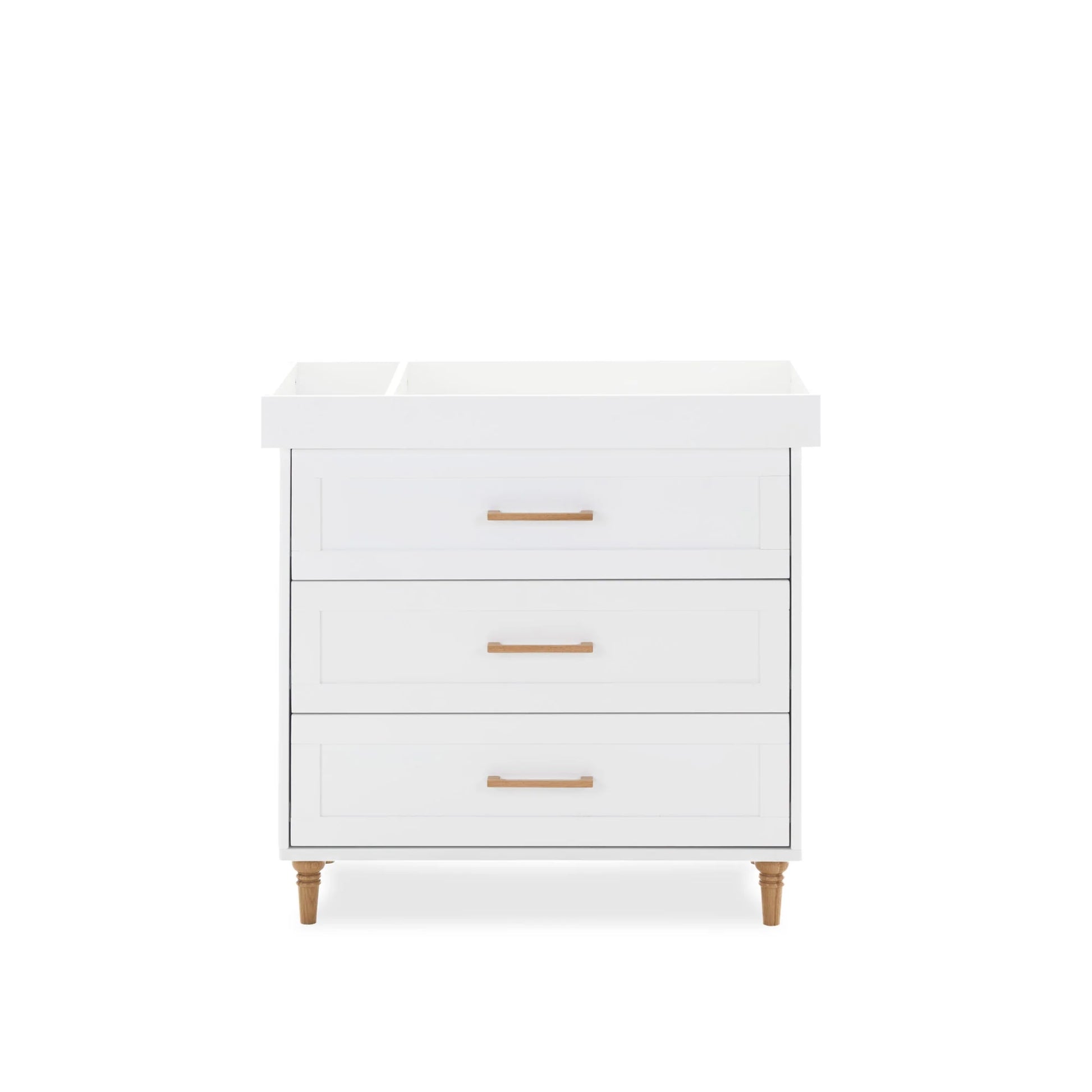 Obaby Orla 2 Piece Room Set - White with Oak-Dreamy Nursery