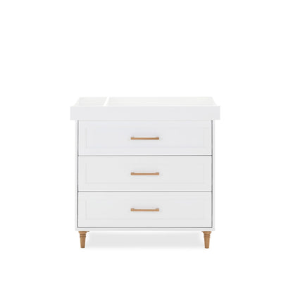 Obaby Orla 2 Piece Room Set - White with Oak-Dreamy Nursery
