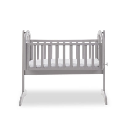 Obaby Sophie Swinging Crib - Warm Grey-Dreamy Nursery
