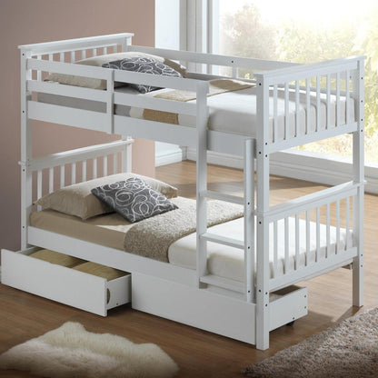 The Artisan Bed Company Bunk Bed - Whte-Dreamy Nursery