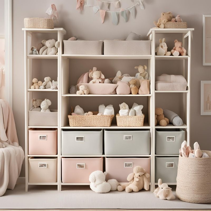 Purely Petite -  Premium Nursery Storage Shelving Unit