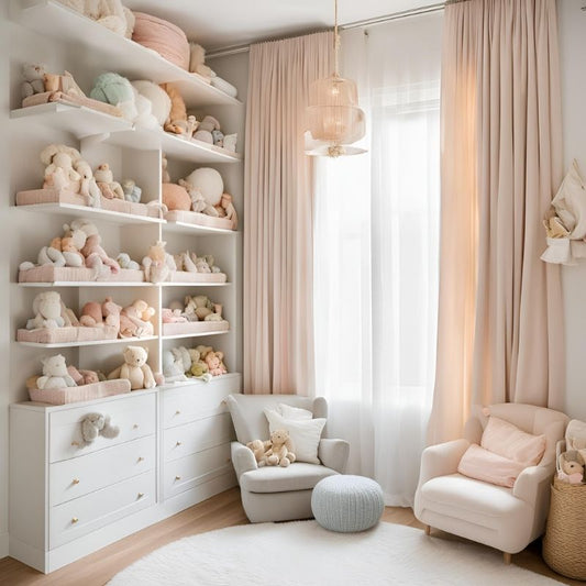 Purely Petite -  Elegant Nursery Shelves & Dresser