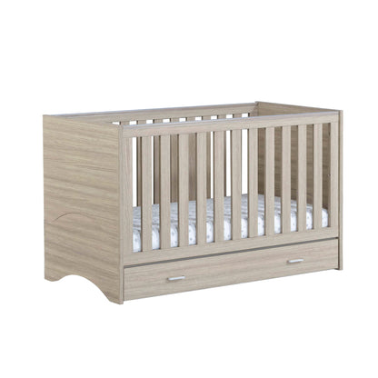 Veni Cot Bed (with under-cot storage) - Oak