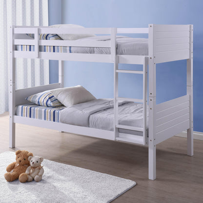 Amani Bedford Bunk Bed - White-Dreamy Nursery