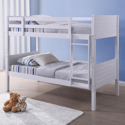 Amani Bedford Bunk Bed - White-Dreamy Nursery