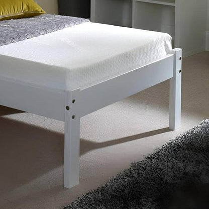Amani Clifton Single Bed - White-Dreamy Nursery