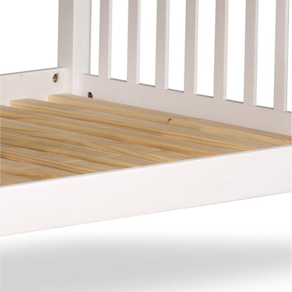 Amani Malvern Bunk Bed (4ft) - White-Dreamy Nursery