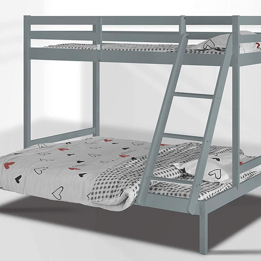 Amani Surrey Triple Bunk Bed - Grey (3ft over 4ft)-Dreamy Nursery