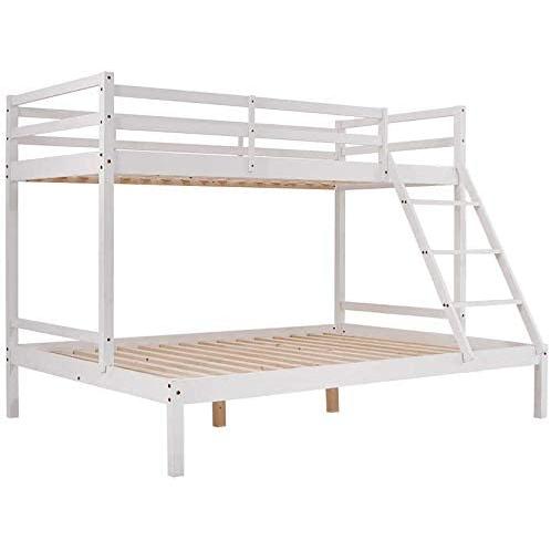 Amani Surrey Triple Bunk Bed - White (3ft over 4ft)-Dreamy Nursery