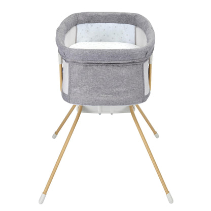 Babymore Air Motion Gliding Crib – Slate-Dreamy Nursery