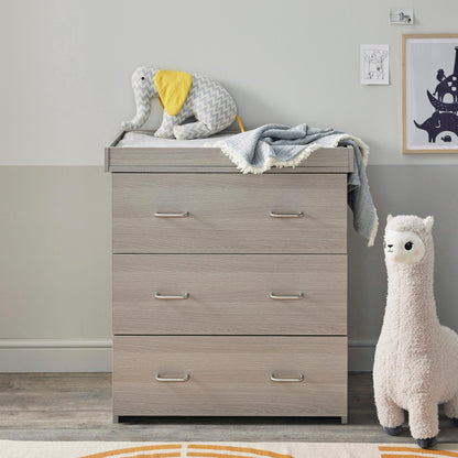 Babymore Caro Mini 3 Piece Room Set - Grey Wash-Dreamy Nursery