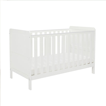 Babymore Caro Urban Cot Bed – White-Dreamy Nursery