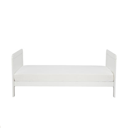 Babymore Caro Urban Cot Bed – White-Dreamy Nursery