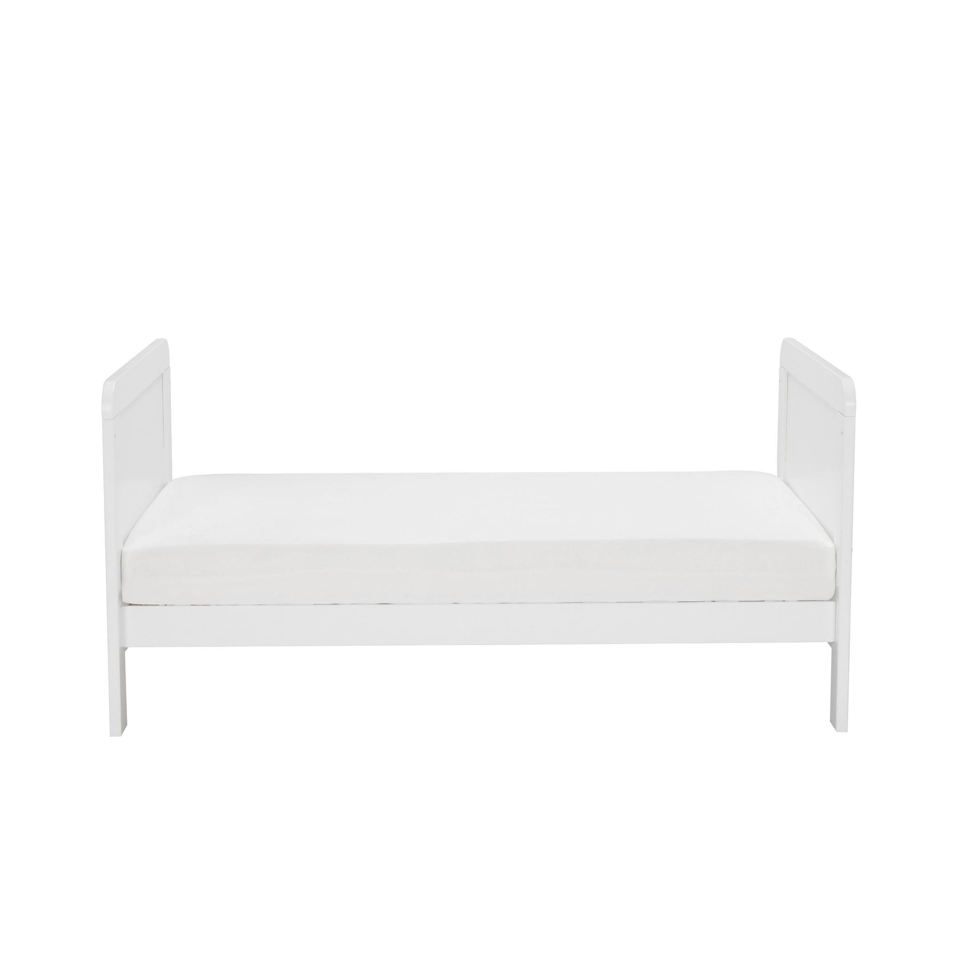 Babymore Caro Urban Mini Cot Bed - White-Dreamy Nursery
