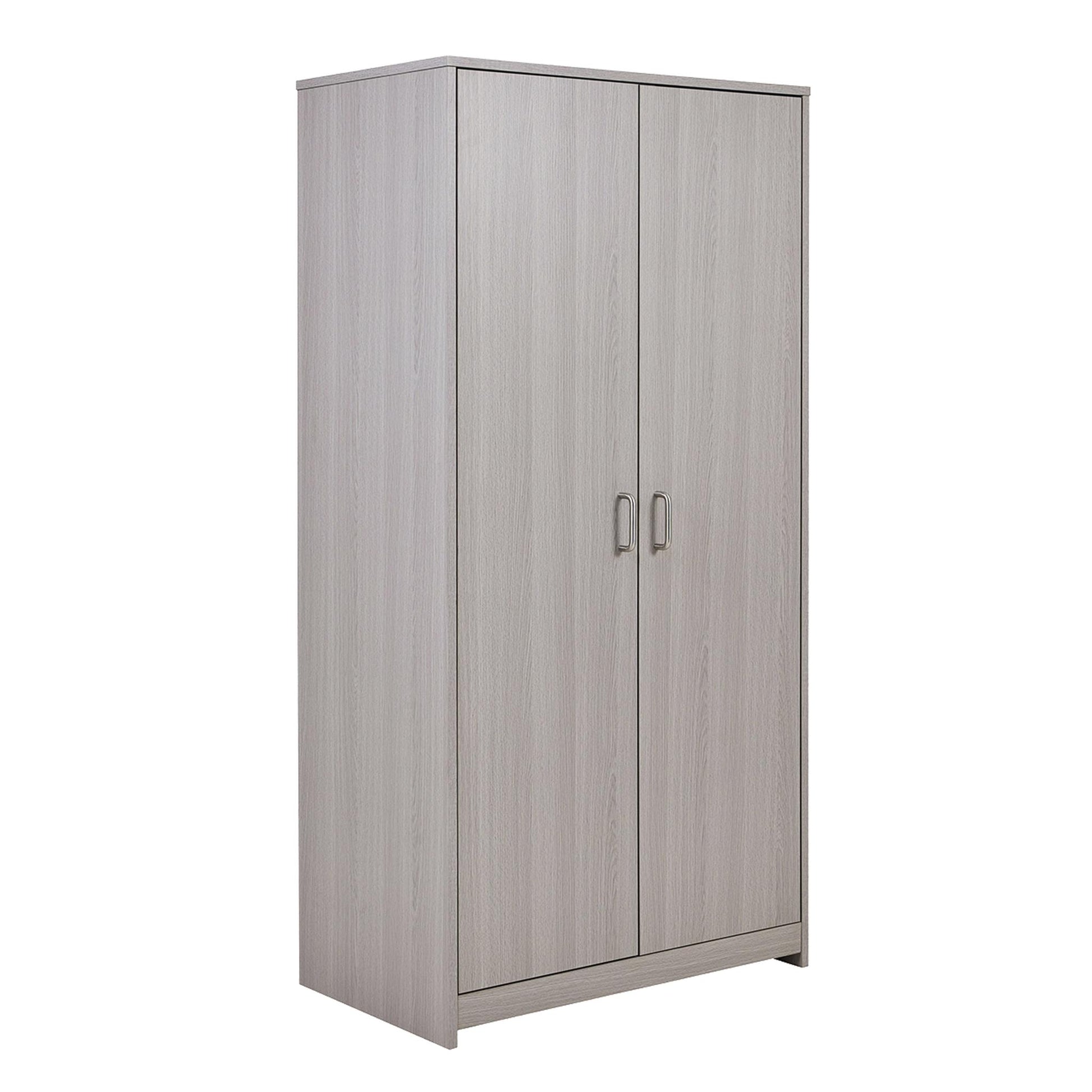 Babymore Caro Wardrobe - Grey Wash-Dreamy Nursery