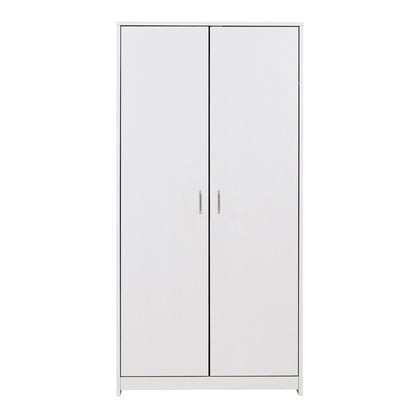 Babymore Caro Wardrobe - White Wash-Dreamy Nursery