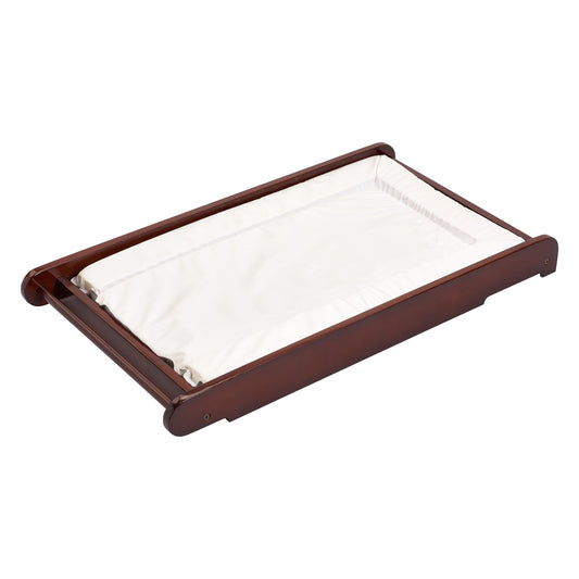 Babymore Cot Top Changer - Brown-Dreamy Nursery