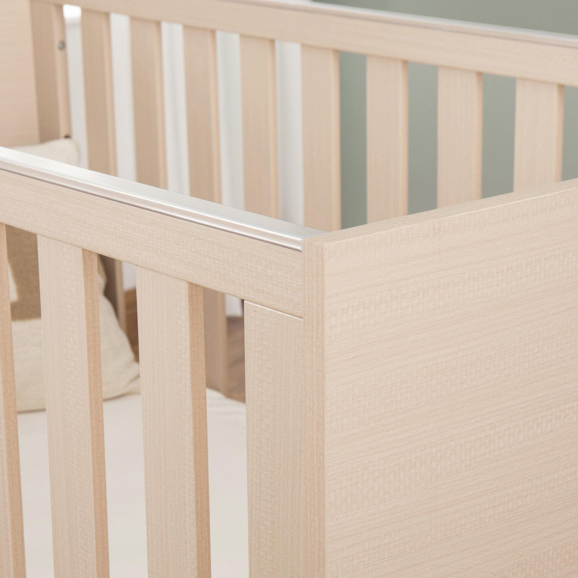 Babymore Dante Cot Bed – Natural-Dreamy Nursery