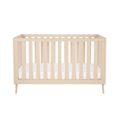 Babymore Dante Cot Bed – Natural-Dreamy Nursery