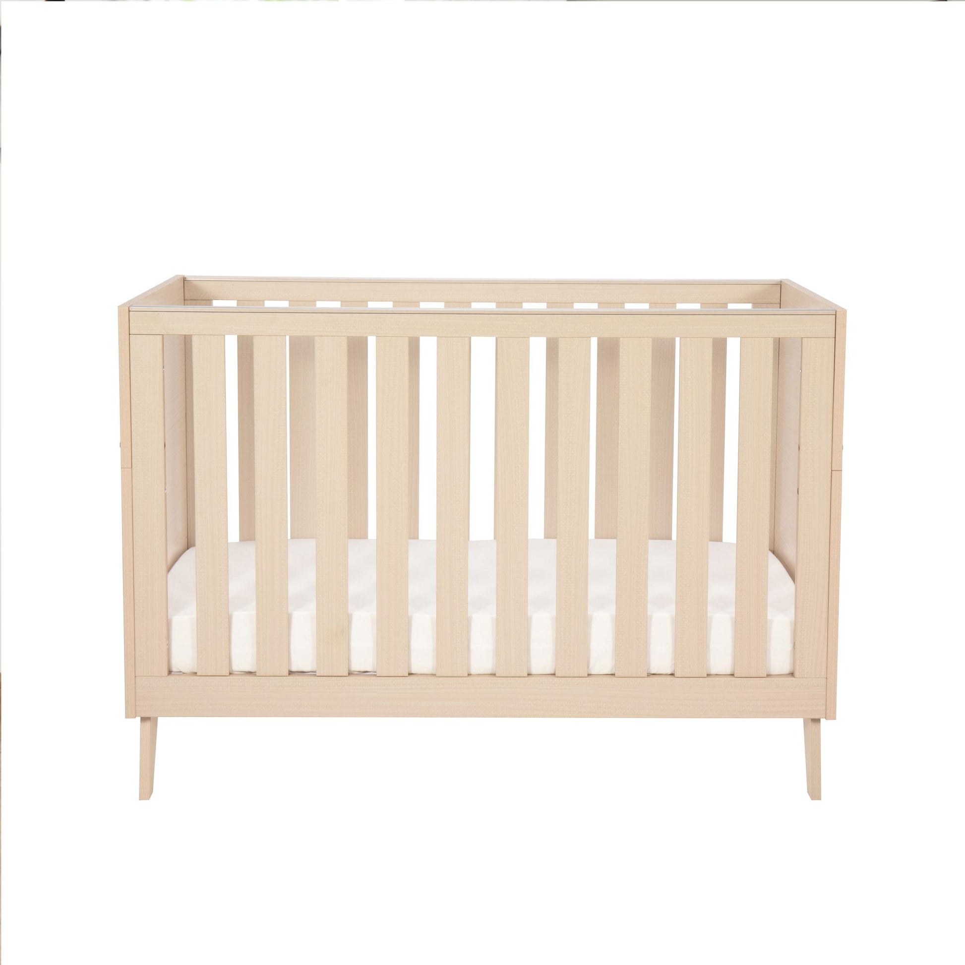 Babymore Dante Mini Cot Bed - Natural-Dreamy Nursery
