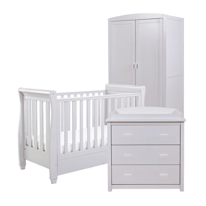 Babymore Eva Mini 3 Piece Nursery Room Set - Grey-Dreamy Nursery