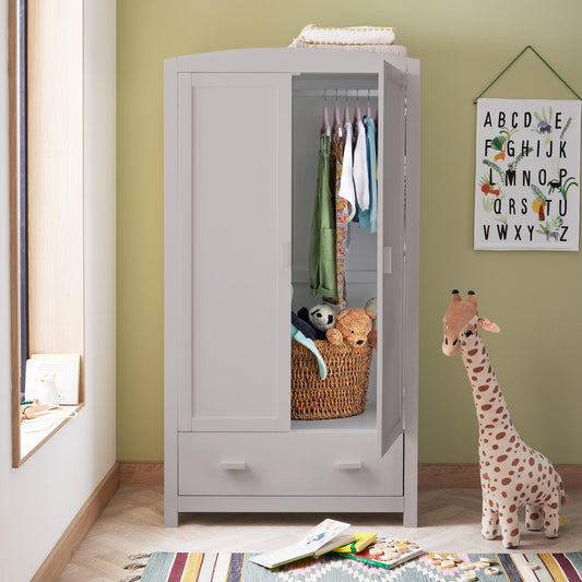 Babymore Eva Mini 3 Piece Nursery Room Set - Grey-Dreamy Nursery