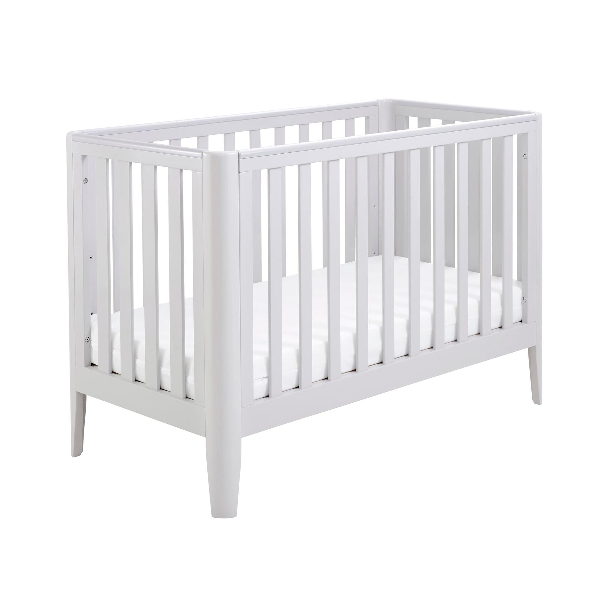 Babymore Iris Cot Bed – Grey-Dreamy Nursery