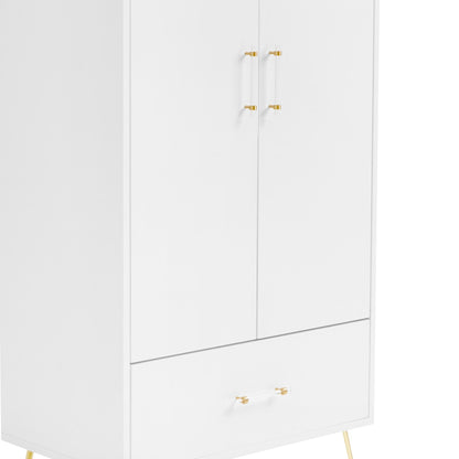 Babymore Kimi Acrylic 3 Piece Nursery Room Set - White-Dreamy Nursery