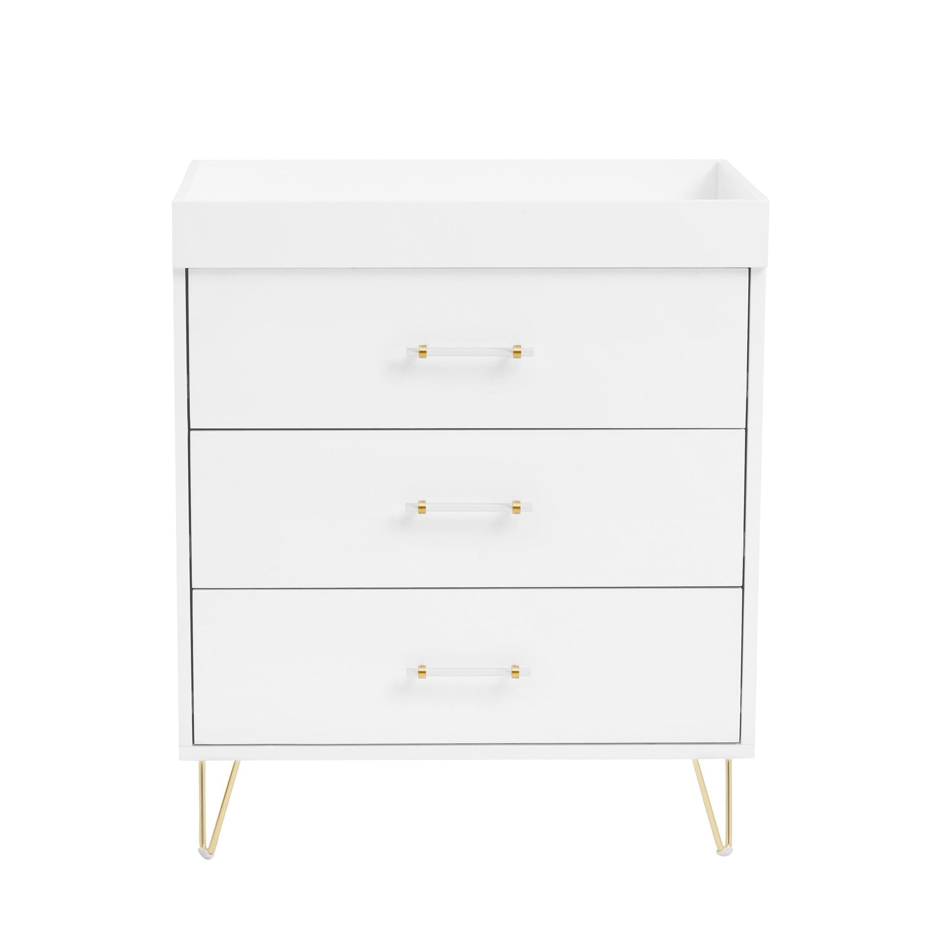 Babymore Kimi Nursery Chest Changer - Acrylic-Dreamy Nursery
