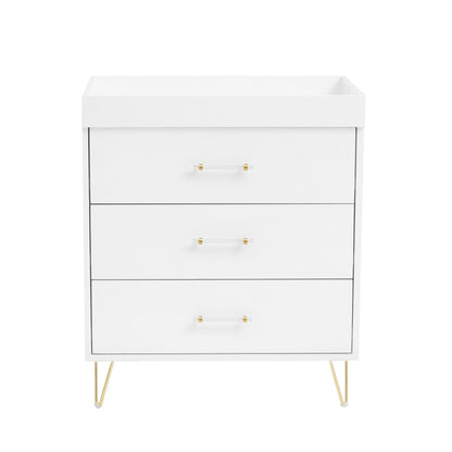 Babymore Kimi Nursery Chest Changer - Acrylic-Dreamy Nursery