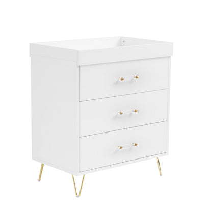 Babymore Kimi Nursery Chest Changer - Acrylic-Dreamy Nursery