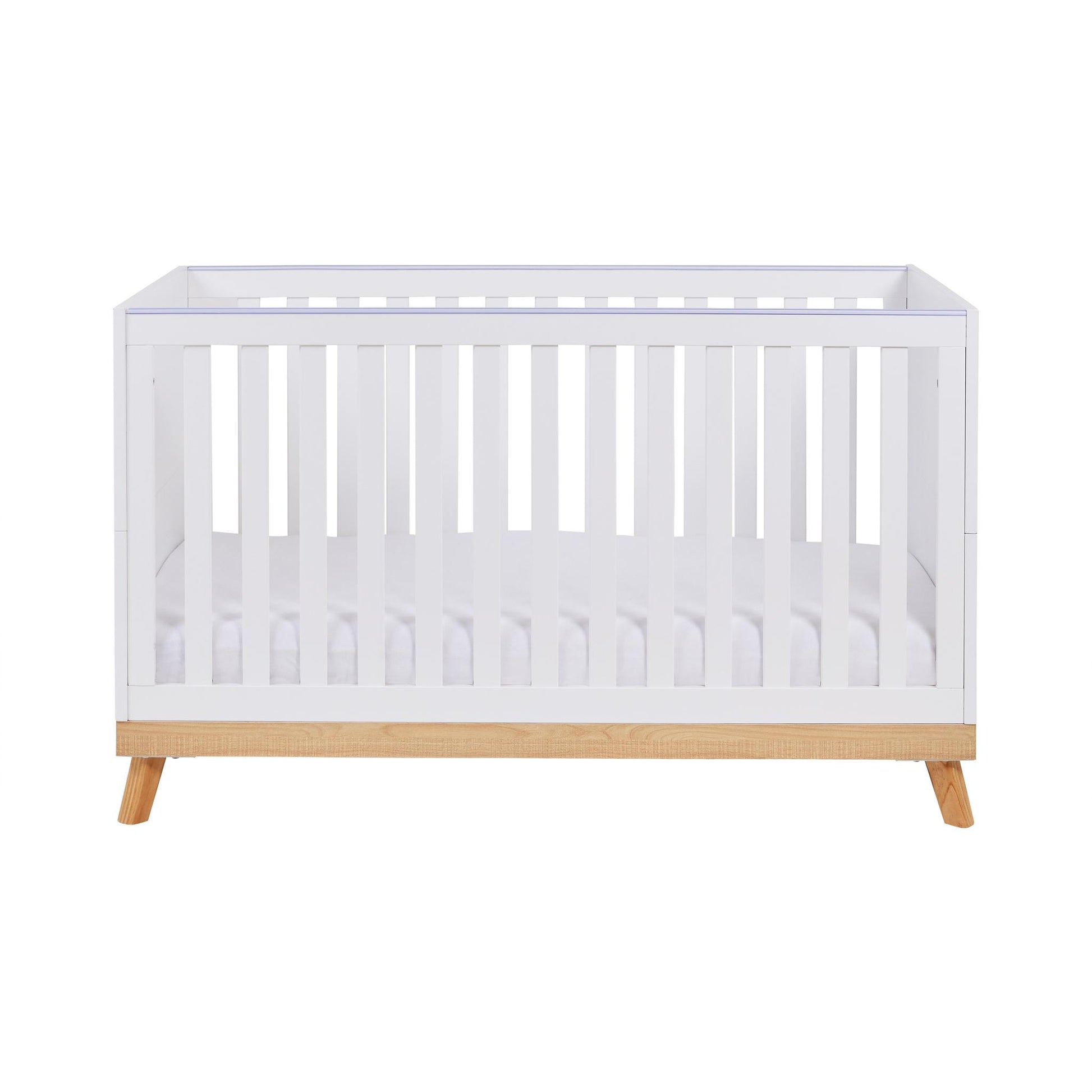 Babymore Mona Cot Bed – White-Dreamy Nursery