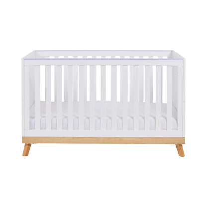 Babymore Mona Cot Bed – White-Dreamy Nursery