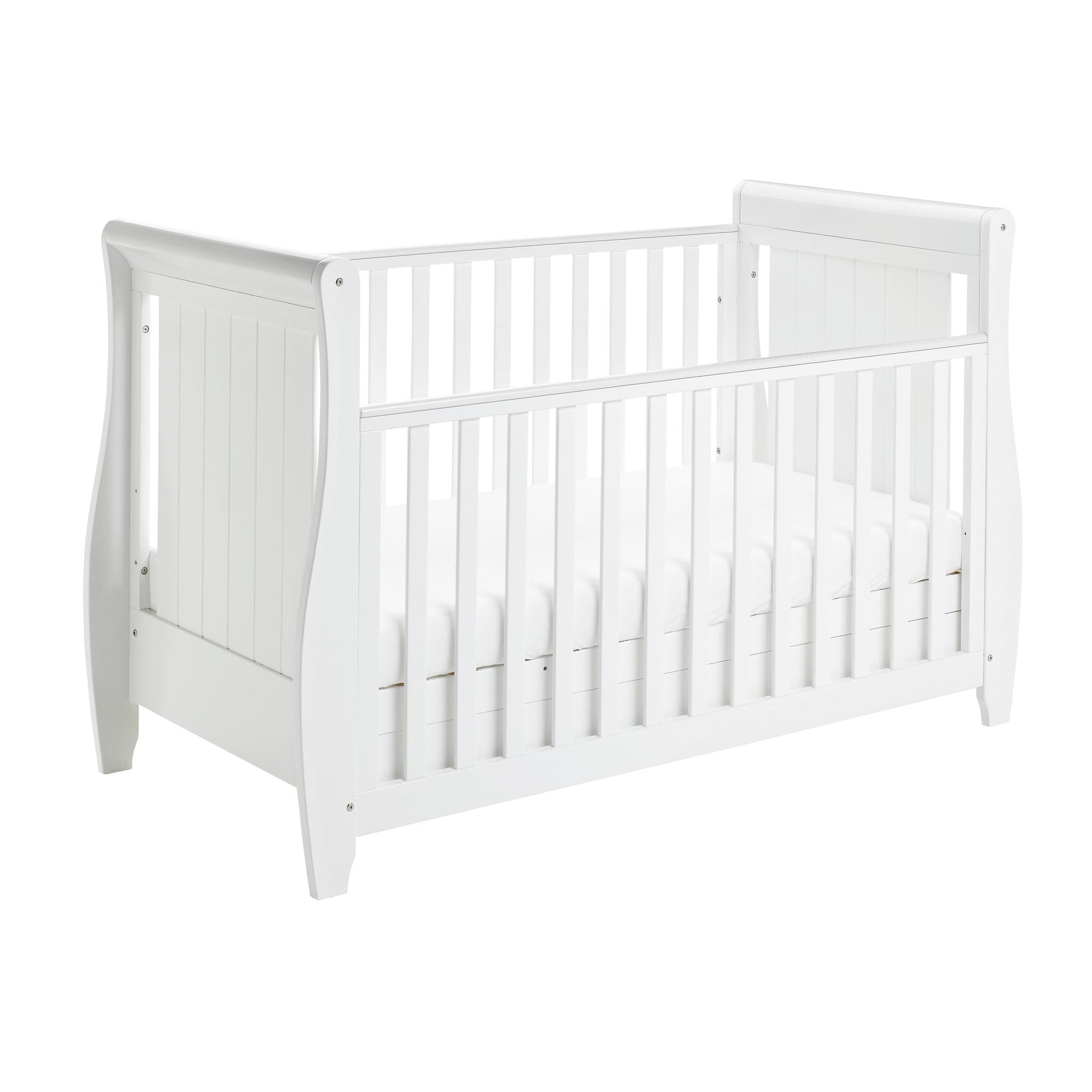 Babymore Stella 3 Piece Nursery Room Set - White-Dreamy Nursery