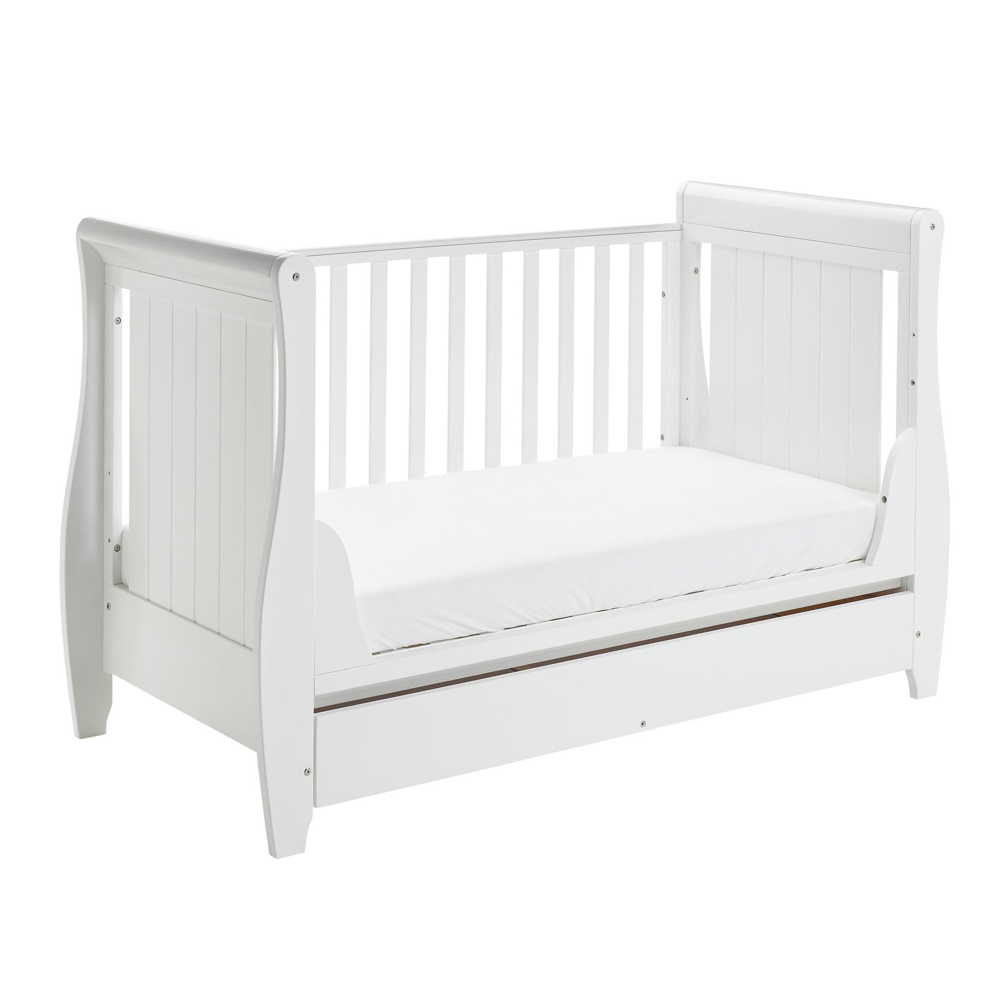 Babymore Stella 3 Piece Nursery Room Set - White-Dreamy Nursery