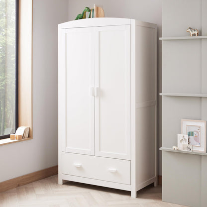 Babymore Universal Nursery Wardrobe – White-Dreamy Nursery