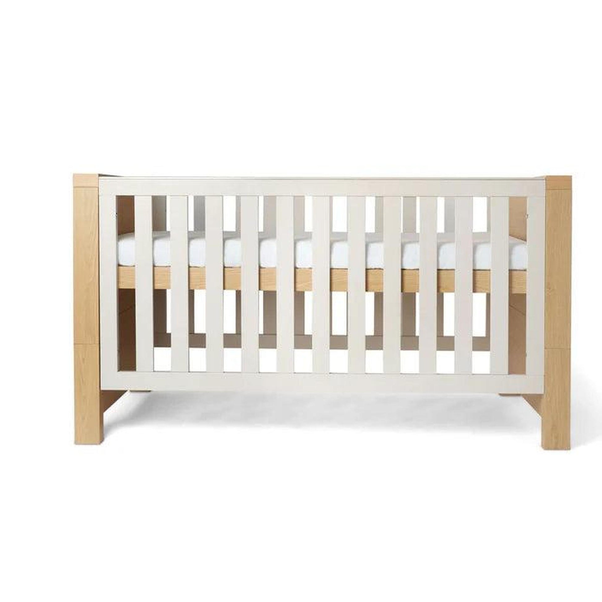 Clair De Lune Juni Cot Bed & Drawer - Natural & Cashmere-Dreamy Nursery