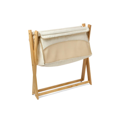 Clair De Lune Organic Folding Crib - Cream-Dreamy Nursery