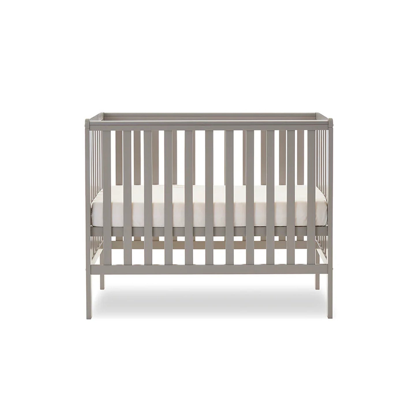 Obaby Bantam Space Saver Cot - Warm Grey