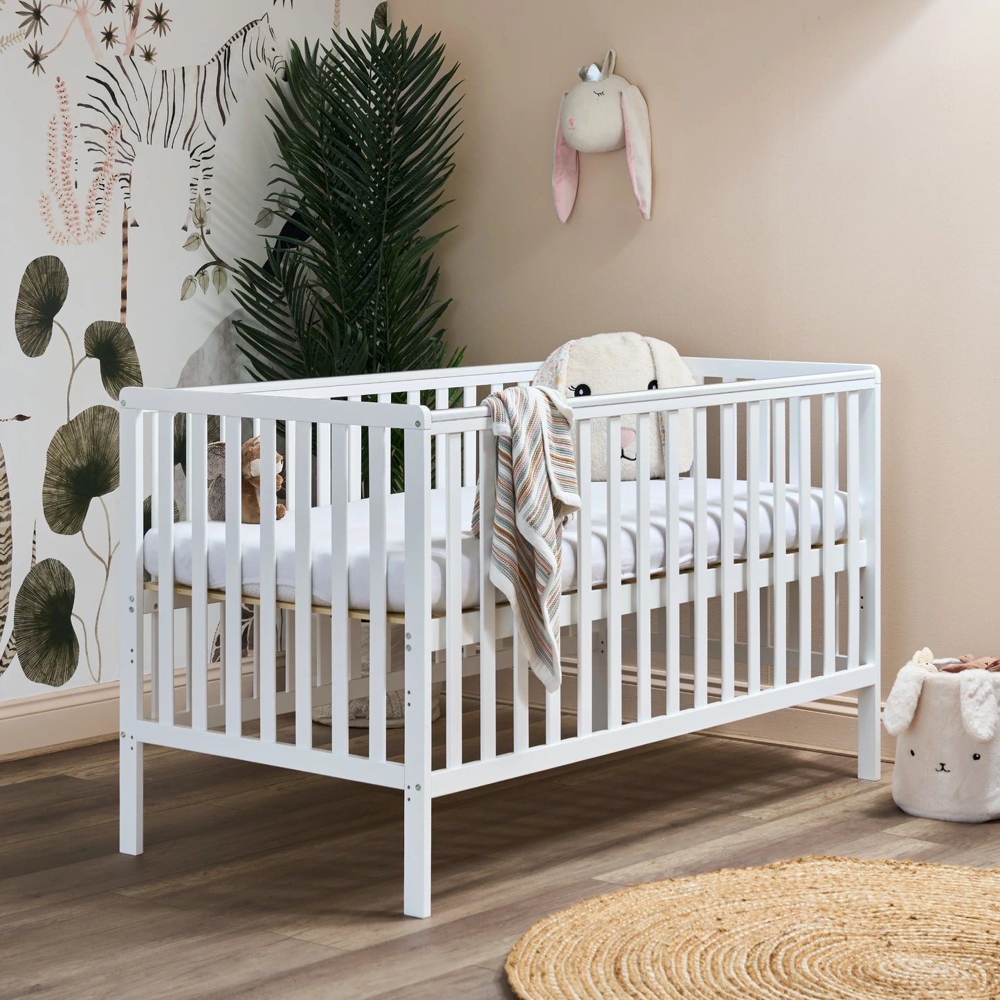 Obaby Bantam Cot Bed - White