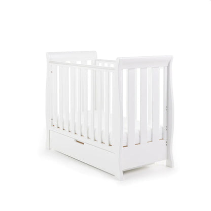 Obaby Stamford Space Saver Sleigh 2 Piece Room Set - White