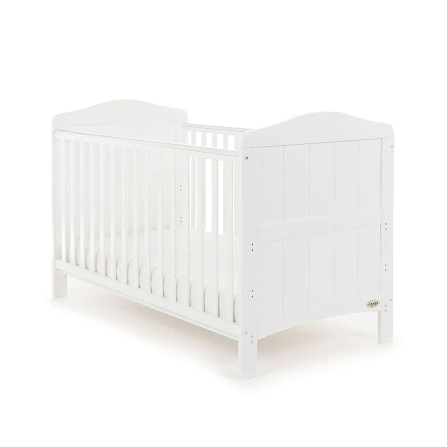 Obaby Whitby Cot Bed - White